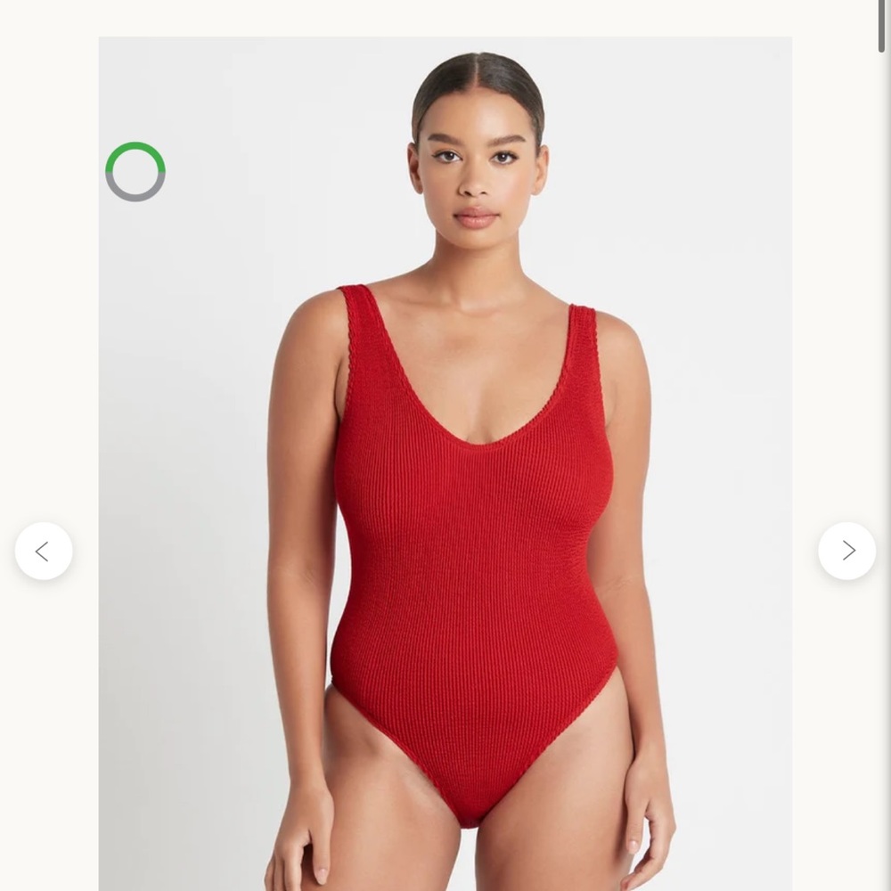 Bond-Eye Mara Onepiece in Baywatch Red NWT